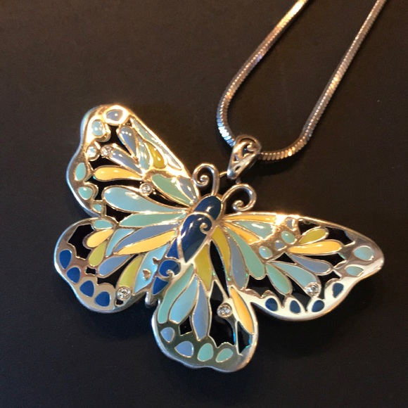 Brighton Jewelry - Brighton Butterfly Long Necklace